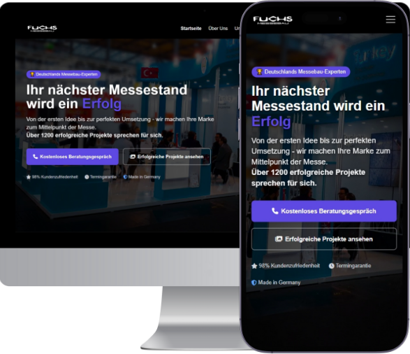 Fuchs Messebau - Kunde von ProWebline